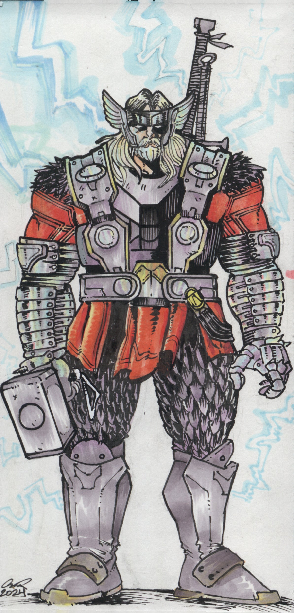 THOR ORIGINAL ART
