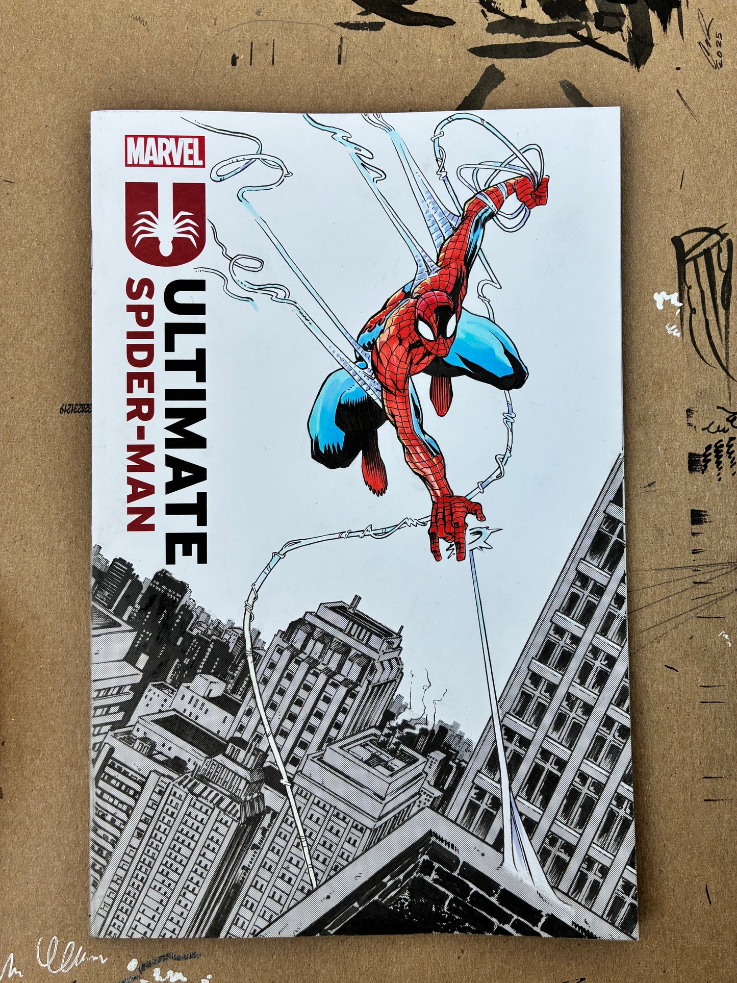 SPIDER-MAN SKETCH COVER