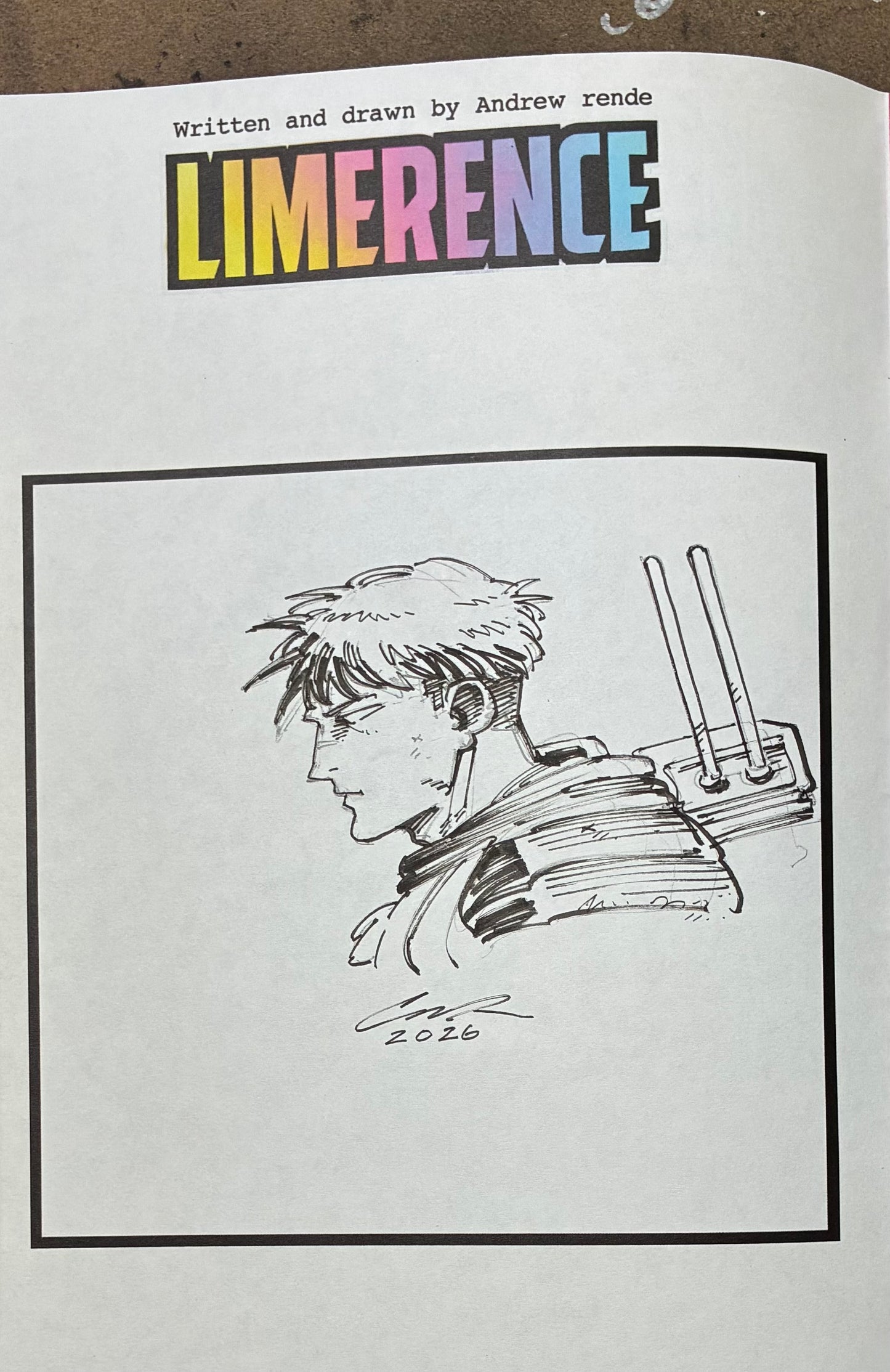 LIMERENCE SIGNED/SKETCH EDITION
