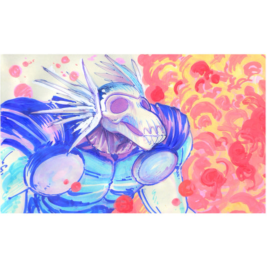 BETA RAY BILL STICKER 5x3 inches