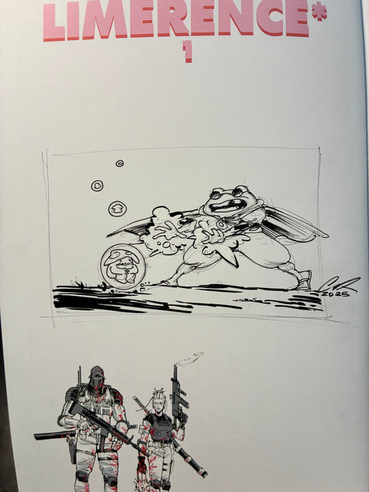 LIMERENCE SIGNED/SKETCH EDITION