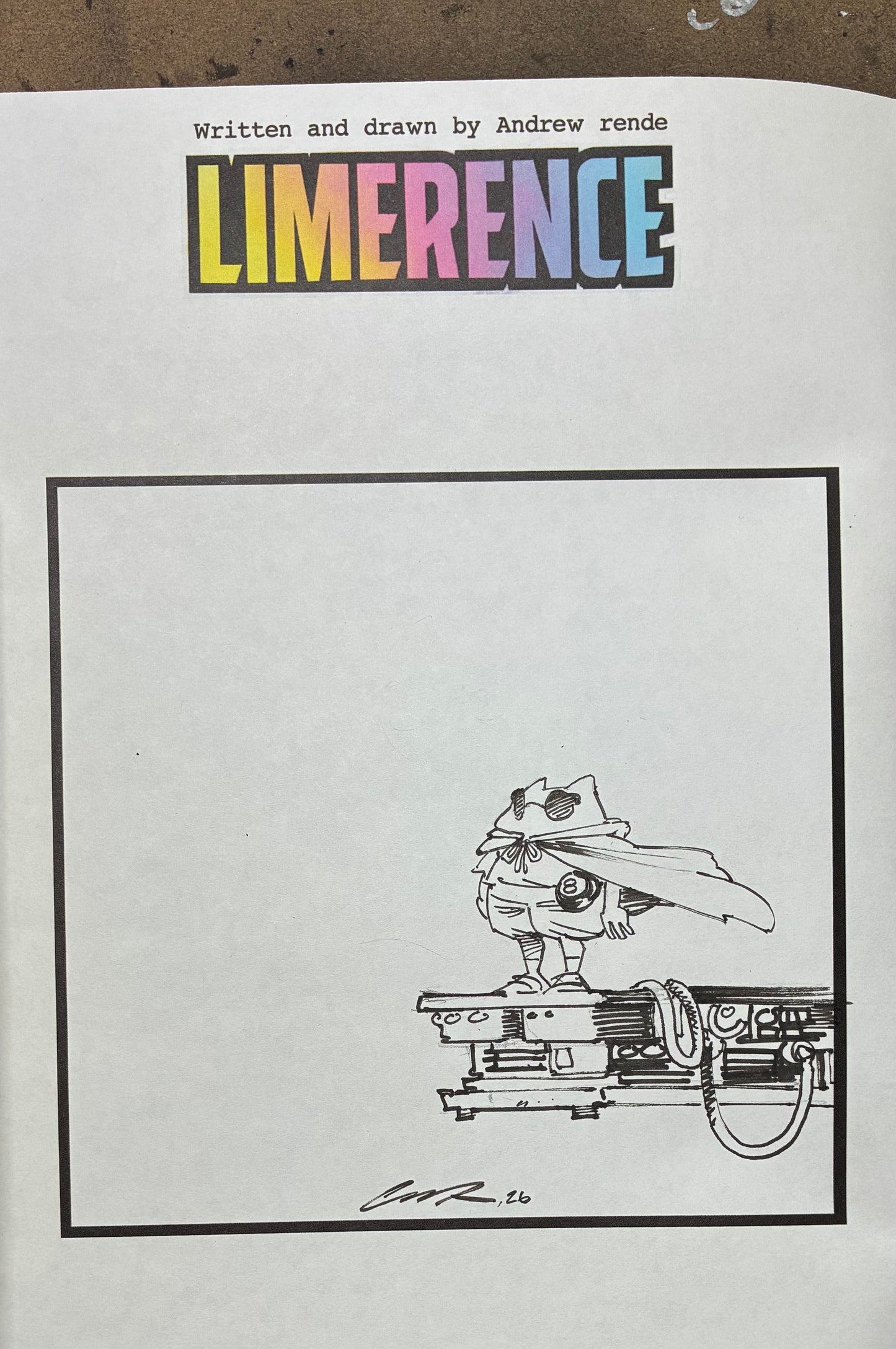 LIMERENCE SIGNED/SKETCH EDITION