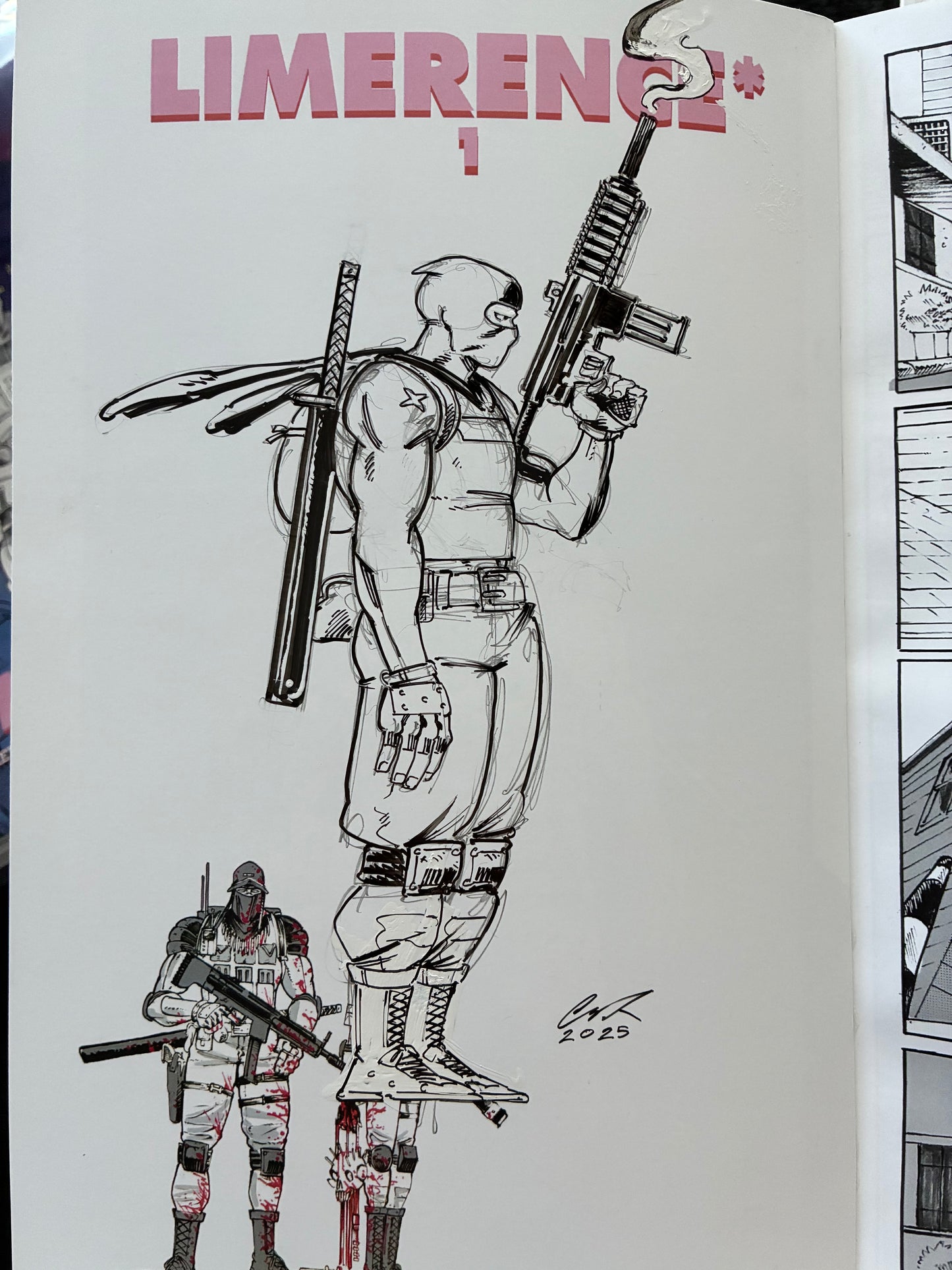 LIMERENCE SIGNED/SKETCH EDITION