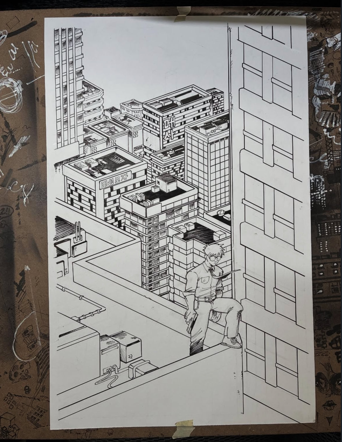 Royals issue 6 Orignal artwork 11x17