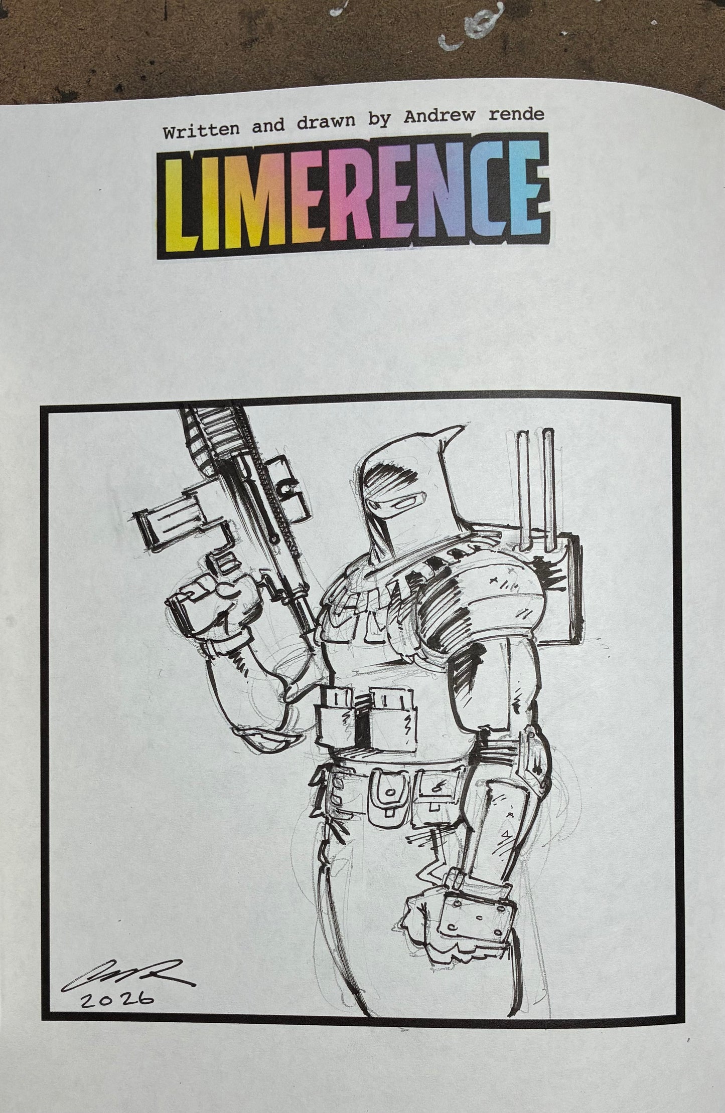 LIMERENCE SIGNED/SKETCH EDITION